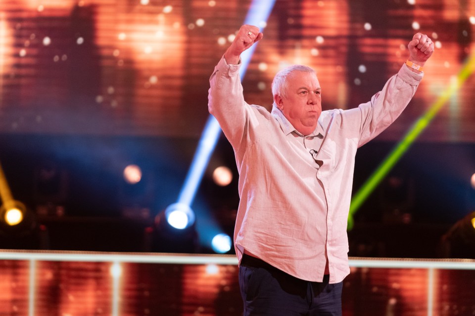 Nigel Painter form Poole wins a £100,000 jackpot on Friday night's episode