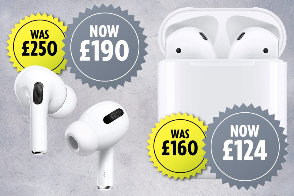 A pair of Airpods can also make a great present for someone special in your life