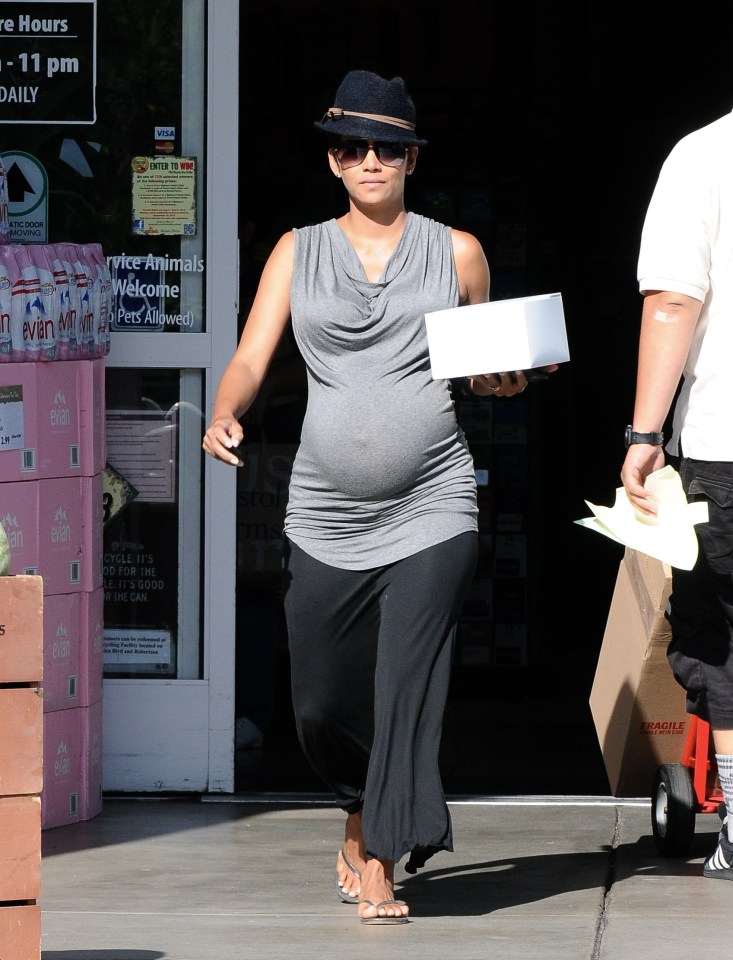 Halle Berry was 47 when she had son Maceo