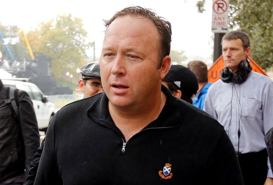 Alex Jones says he was drinking at the time of the generous gift, now worth £284million