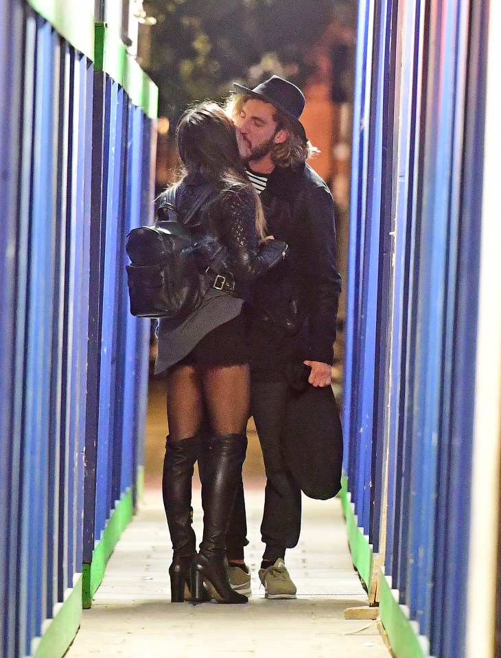 He was pictured kissing Strictly pro Katya Jones