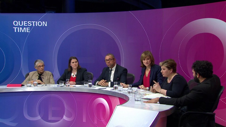 Last year Question Time denied that ratings were plummeting