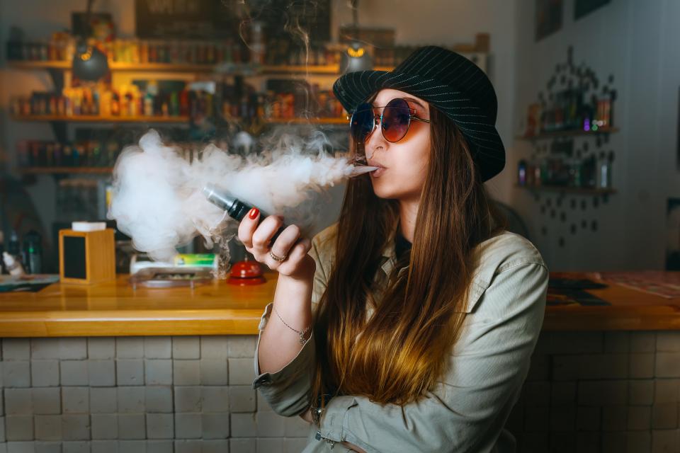 A study has found a link between vaping and asthma