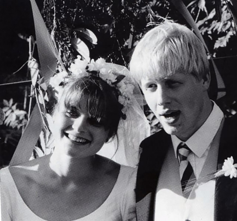 Boris tied the knot to Allegra Mostyn-Owen in 1987