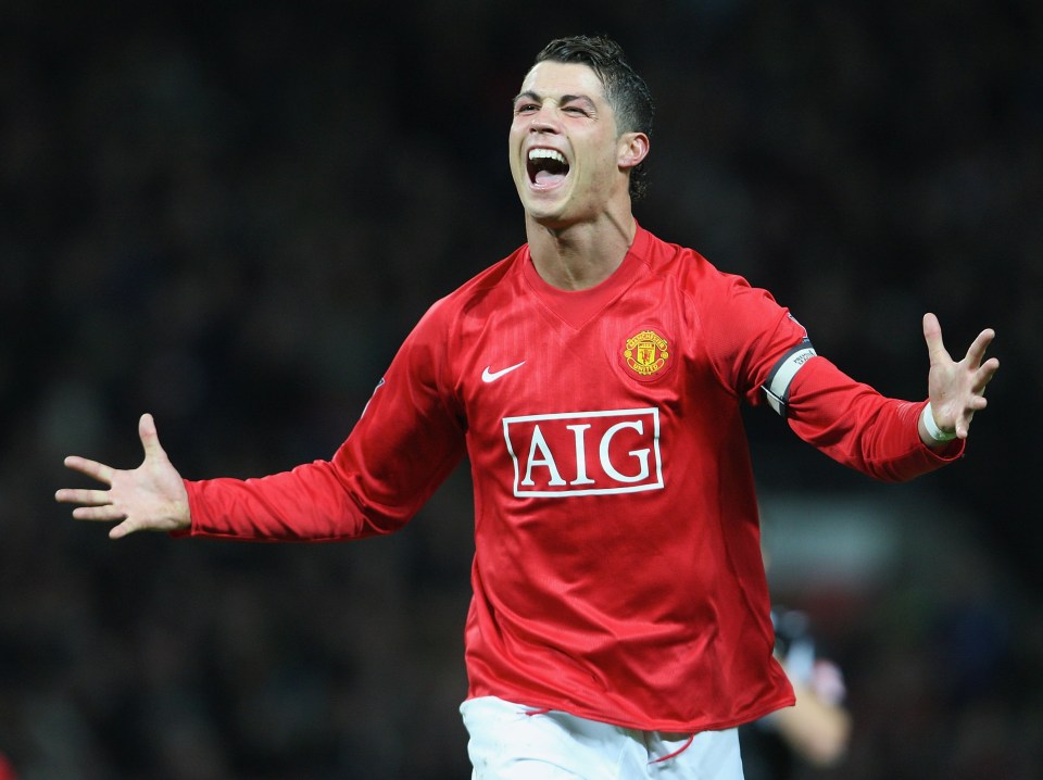 Cristiano Ronaldo, 36, won three Premier League titles at Manchester United between 2003 and 2009