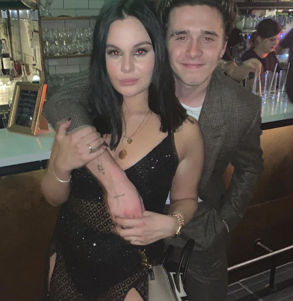 Holly is lucky enough to count Brooklyn Beckham among her close pals