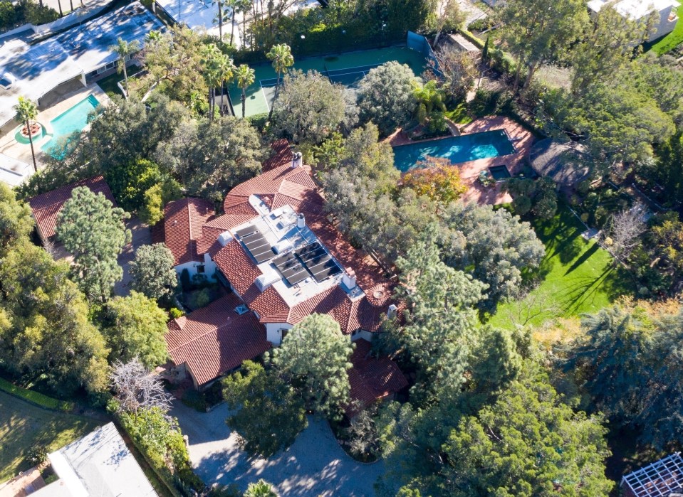 The couple's Beverly Hills mansion was just a small part of their multi-billion-dollar fortune