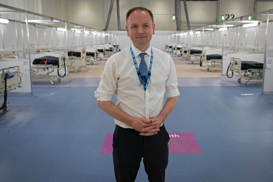 The head of the NHS Sir Simon Stevens said 'much brighter days' are now within reach