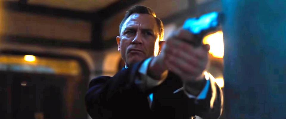 Daniel Craig as James Bond in the movie No Time To Die