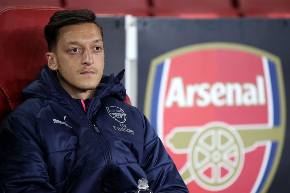 Arsenal's Mesut Ozil and Sead Kolašinac were targeted for their £200k watches two years ago