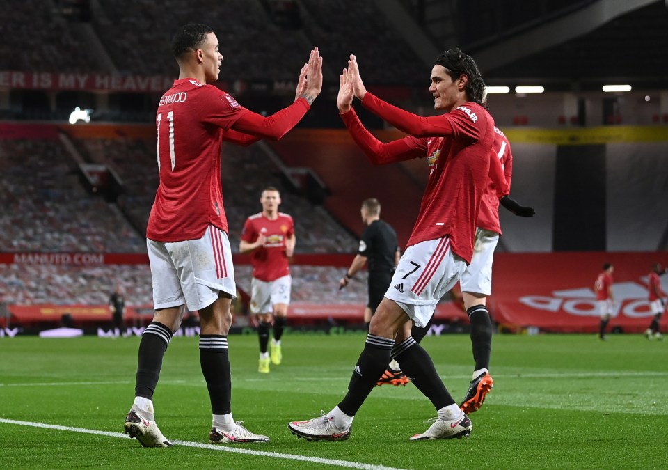 Pogba reckons Mason Greenwood and Edinson Cavani are the best two finishers at Old Trafford