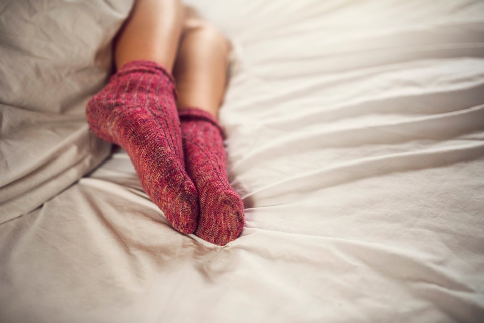 Wide socks that keep our feet nice and warm can increase blood circulation and dilate blood vessels