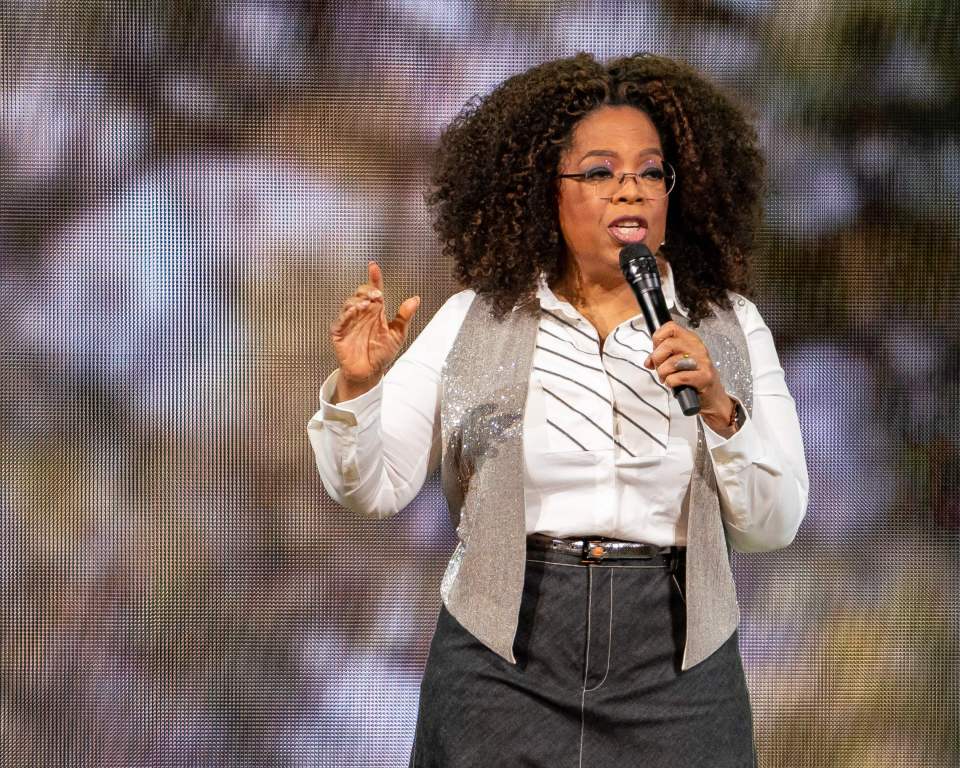 Oprah Winfrey said the series 'aims to spark that global conversation'