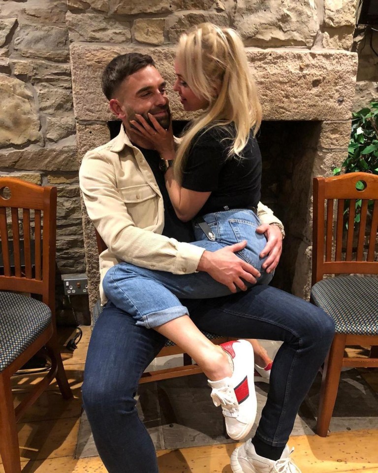 Jorgie is loved up with businessman Ollie Piotrowski