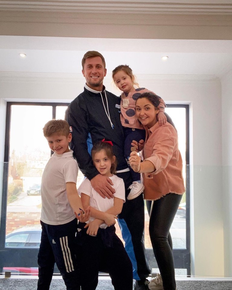 Dan, Jacqueline, Mia, Ella and Teddy