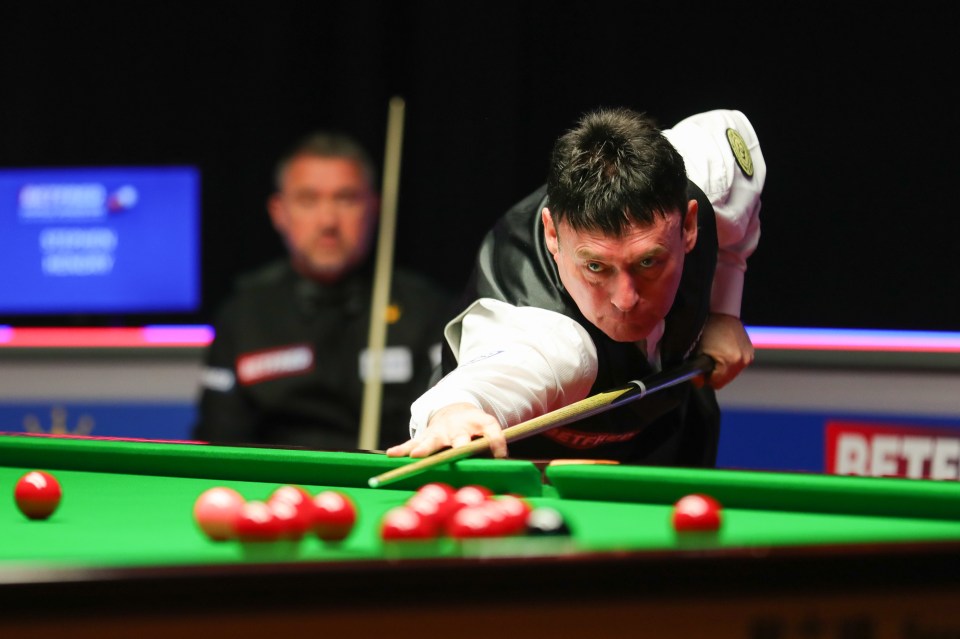 White in his qualifying defeat to Hendry last month