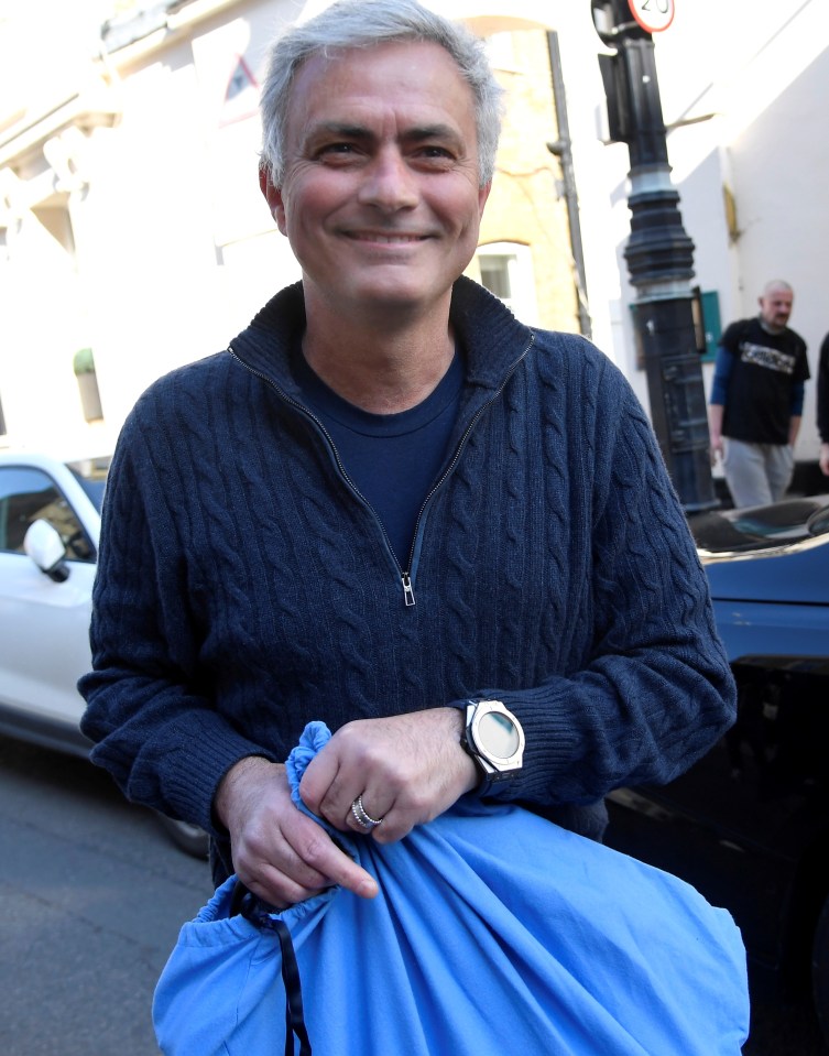 Jose Mourinho is back in Italy with Roma