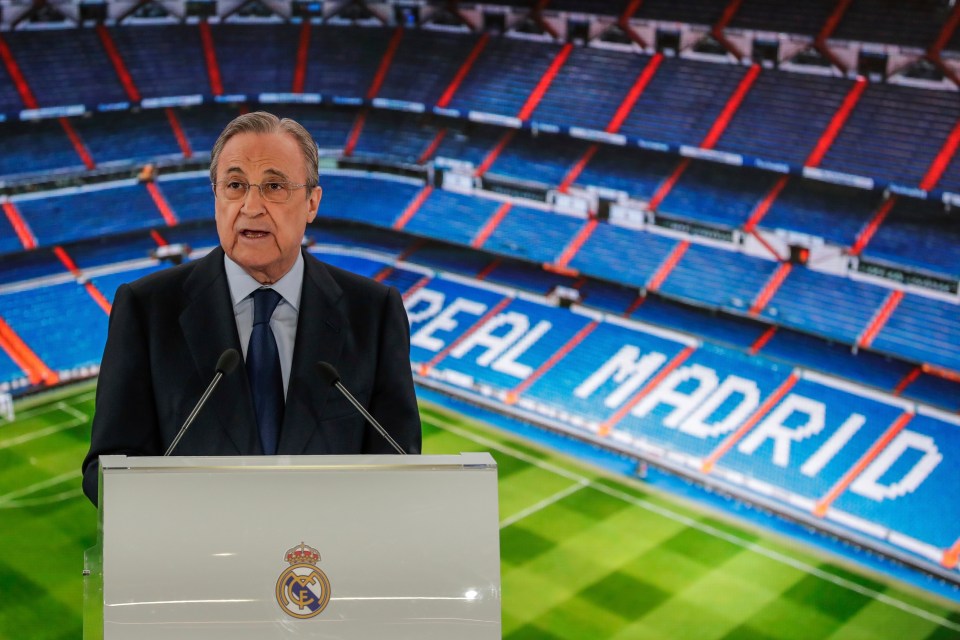 Real Madrid chief Florentino Perez refuses to let the ESL idea go