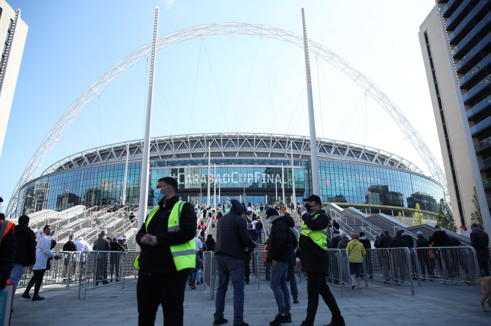 Uefa chiefs are ready to move the Champions League final between Chelsea and Man City to Wembley