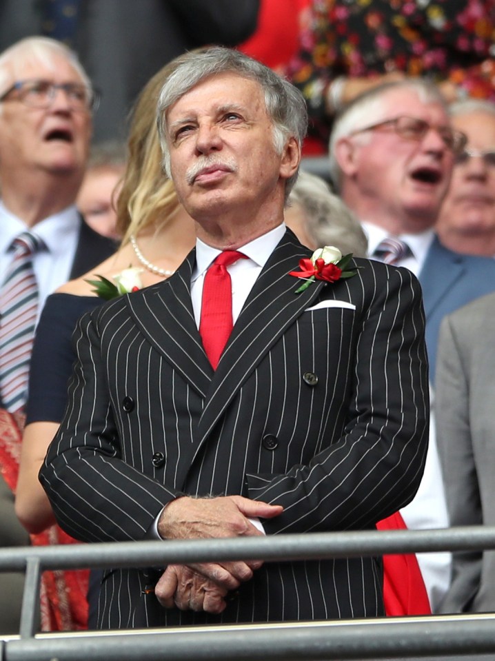 Stan Kroenke has refused to engage with fans during his time as owner of the Gunners and is massively unpopular