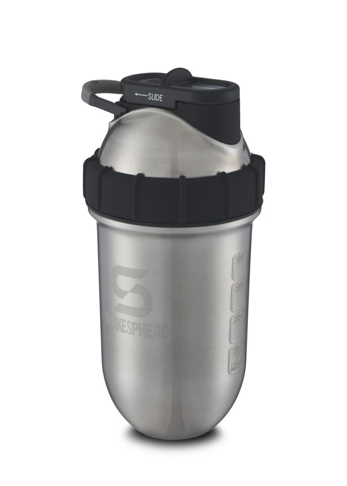 The ShakeSphere is a clever three-in-one reusable shaker, thermos and water bottle