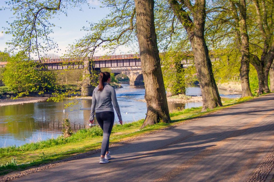 A daily walk is one of the habits we should try to hang on to as restrictions ease