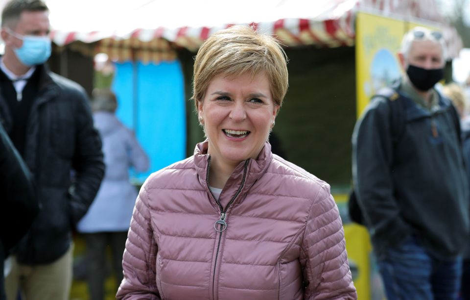 Scotland’s First Minister Nicola Sturgeon was top snog in the political figures category