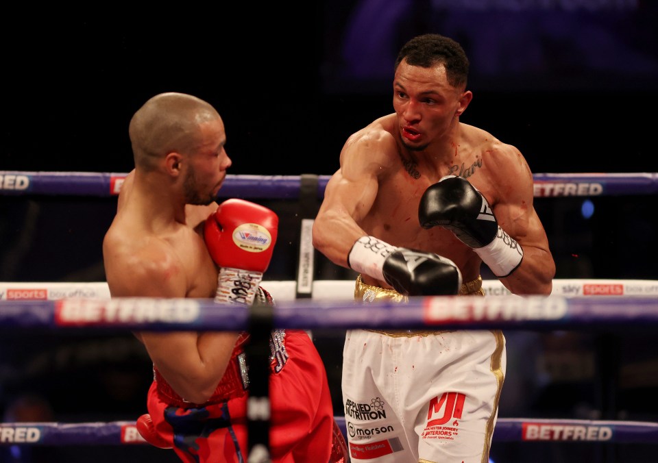 It looked like Eubank Jr had it won in the sixth when Morrison went into his shell