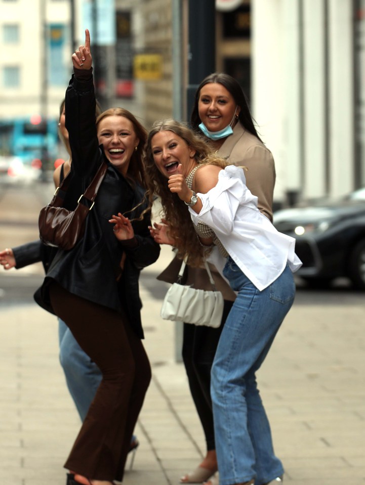 Ladies were out in full force in Leeds