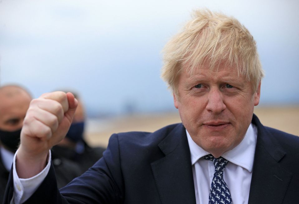 Boris Johnson said we could see the end of social distancing next month