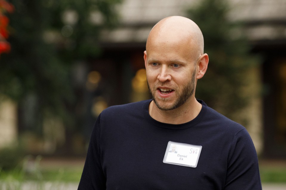 Spotify CEO Daniel EK is set to make a £1.8billion offer to buy Arsenal