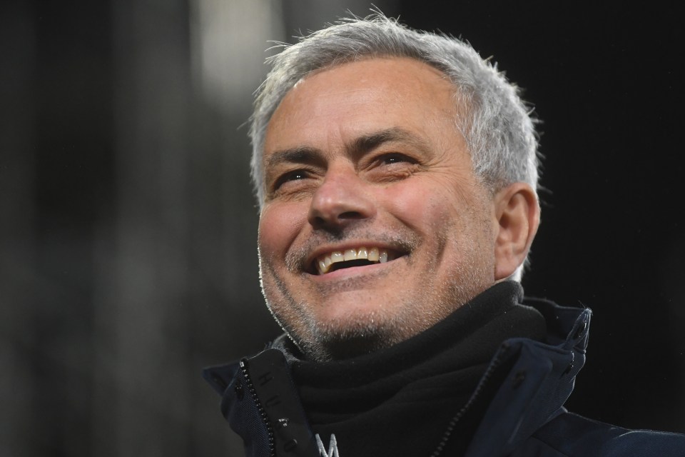 Former Tottenham boss Jose Mourinho will take over at Roma at the end of the season