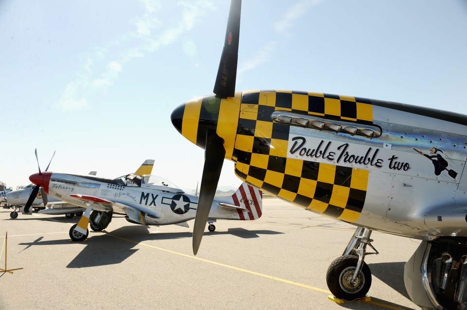 Over the years Friedkin has amassed hangars full of vintage warplanes