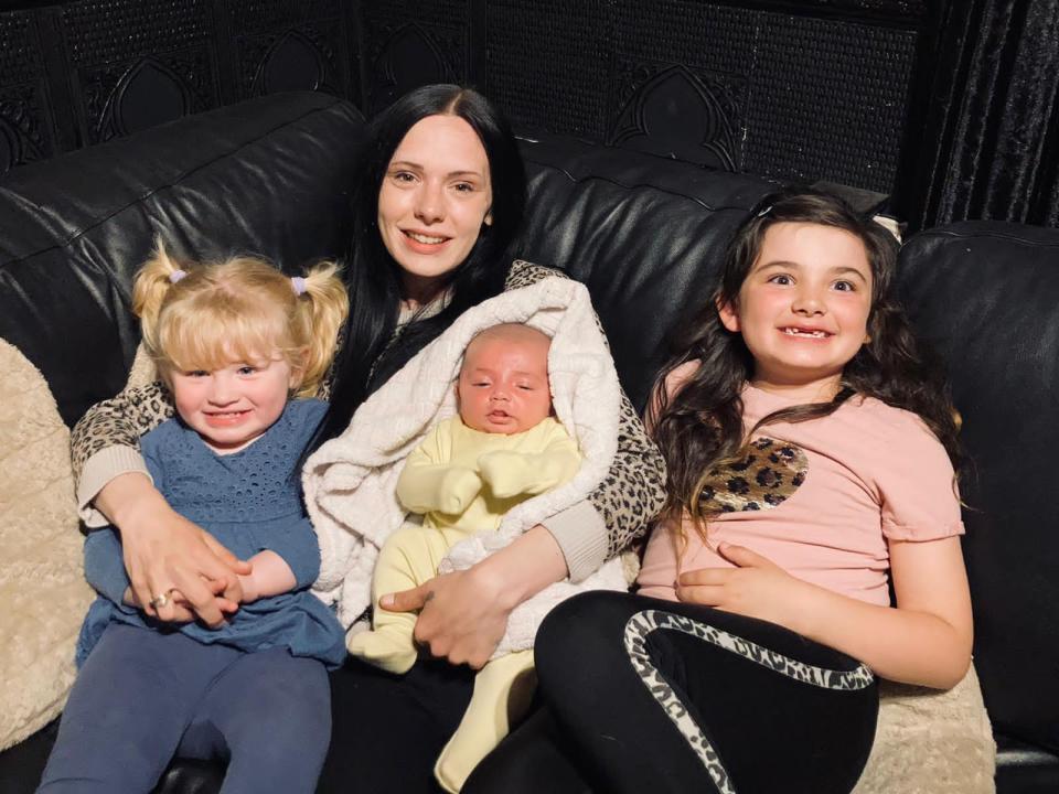 Mum-of-three Sophie has always enjoyed quick births