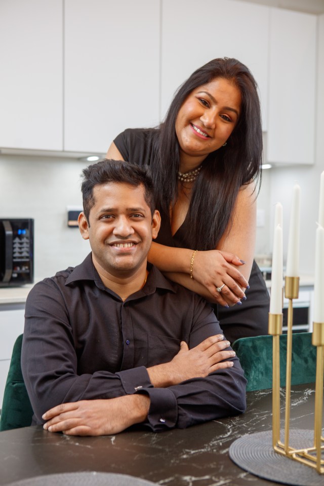 Priti and Akshay moved into their forever home in September last year