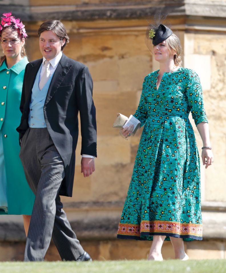 Laura made a stylish appearance at Harry and Meghan's wedding at Windsor Castle in 2018