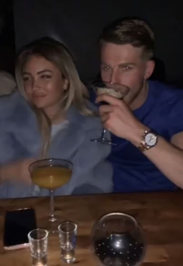 The pair were pictured enjoying cocktails over the Bank Holiday weekend