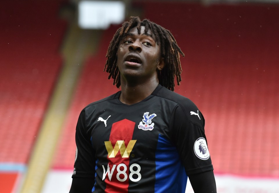 Crystal Palace ace Eberechi Eze looks set to miss the rest of 2021 with an Achilles injury