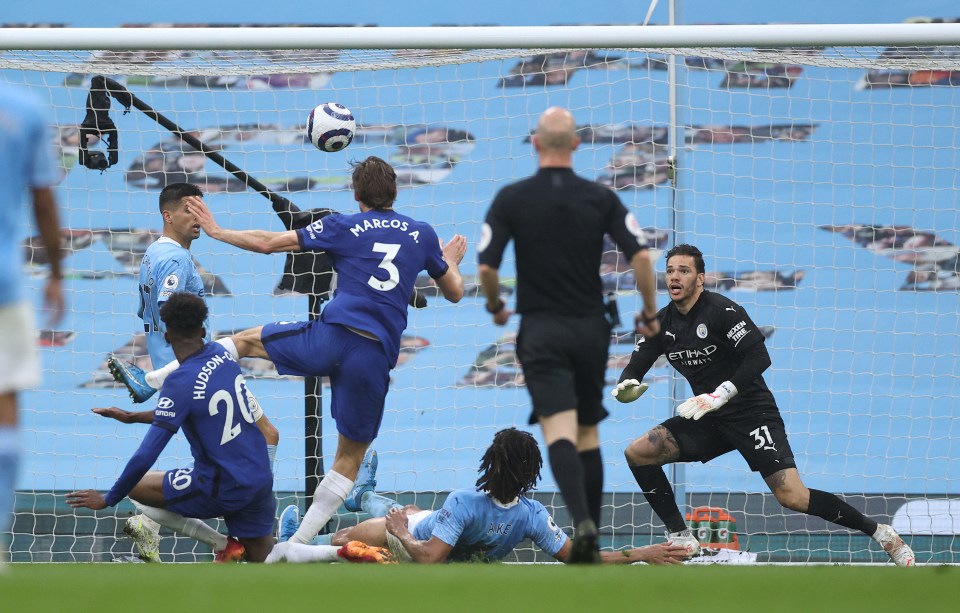 Chelsea ace Marcos Alonso scored the Blues' winner against Manchester City