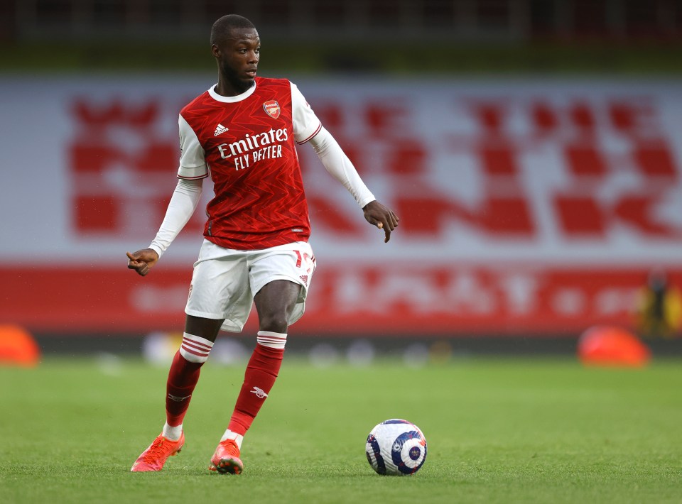 Nicolas Pepe scored an exceptional goal for Arsenal in their win over West Brom