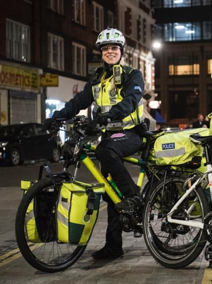 London Ambulance Service worker Nicky Shipp manages the 'tea truckers'