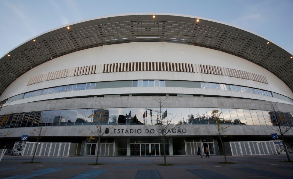 Porto’s Estadio do Dragao will host the Champions League final