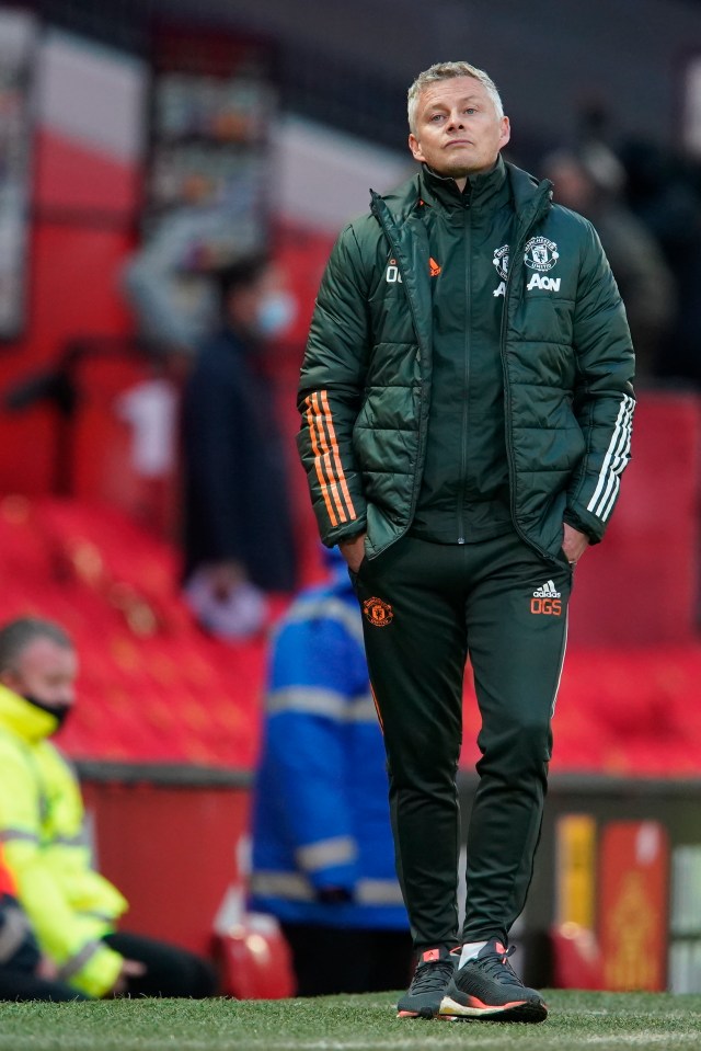 Man Utd manager Ole Gunnar Solskjaer reflects as his side slump to a defeat that handed neighbours City the Premier League title