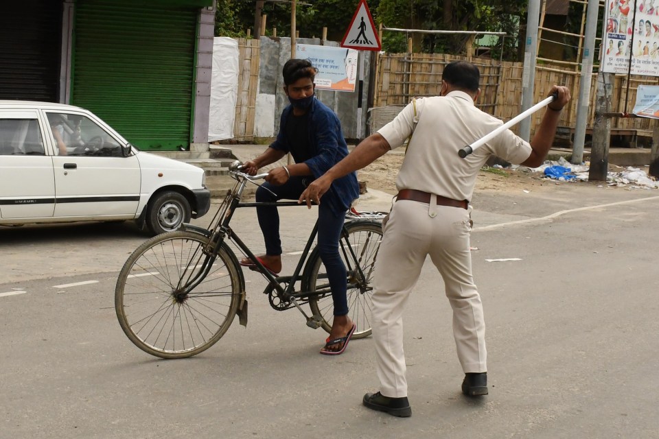 Indian state Assam has enforced a strict curfew to curb the infection rate