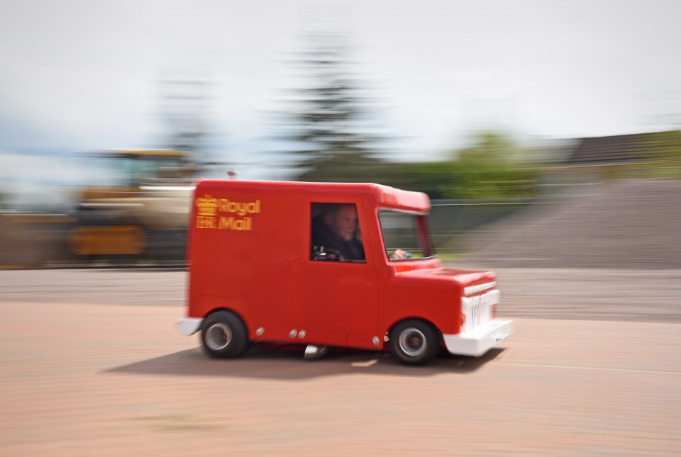 David is confident his super-fast van can set a new record