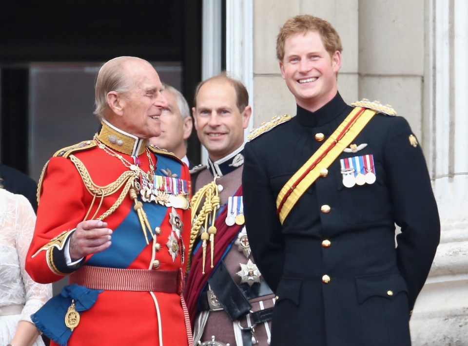 Harry learned of his beloved grandfather's death less than an hour before the Palace told the world in an official statement, it's claimed