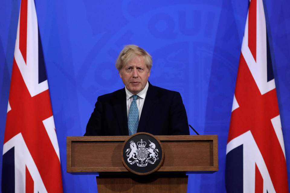 Boris Johnson would not be drawn on the easing of lockdown restrictions