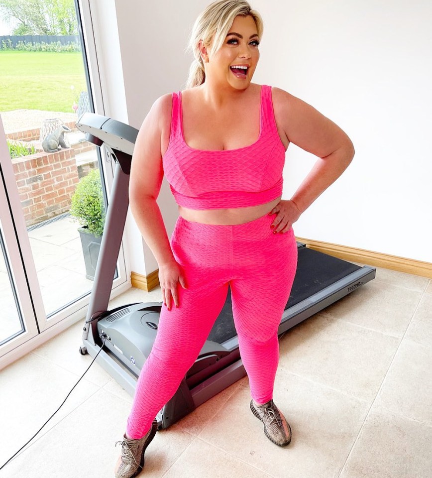 Gemma has been keeping her fans up to date with her weight loss journey