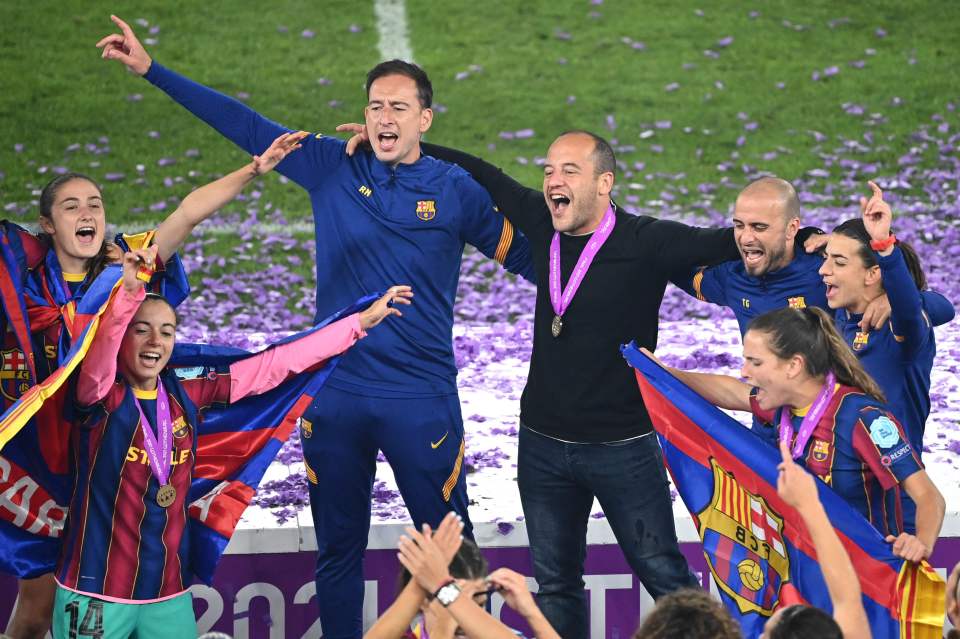 Barcelona Women won their first Women's Champions League trophy after losing 4-1 to Lyon in the 2019 final