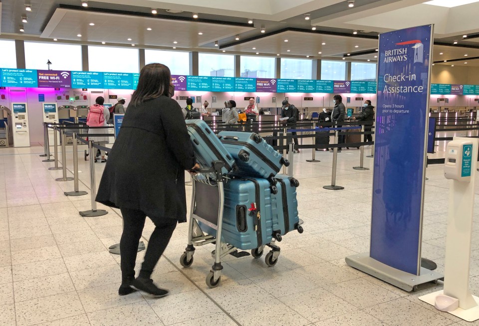 Airports across the UK are already seeing crowds as Brits head abroad this morning